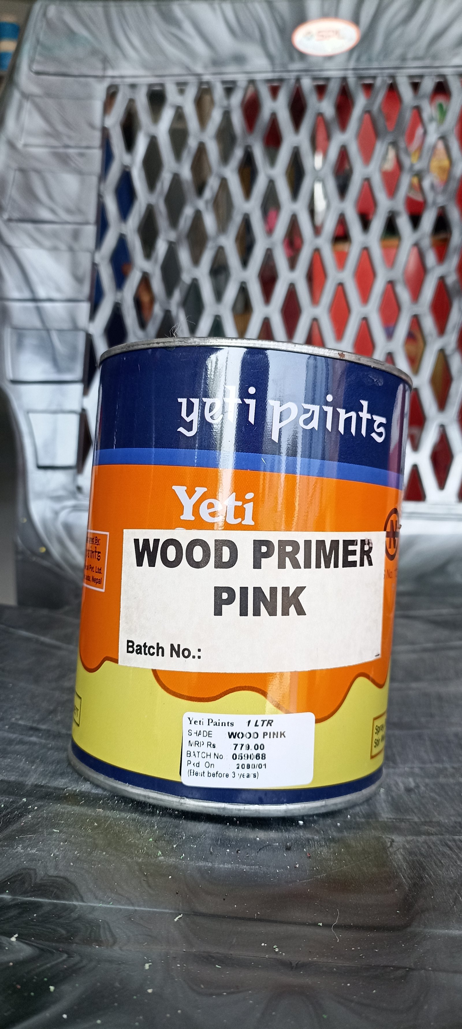 Yeti Wood Primer Pink (1litre)