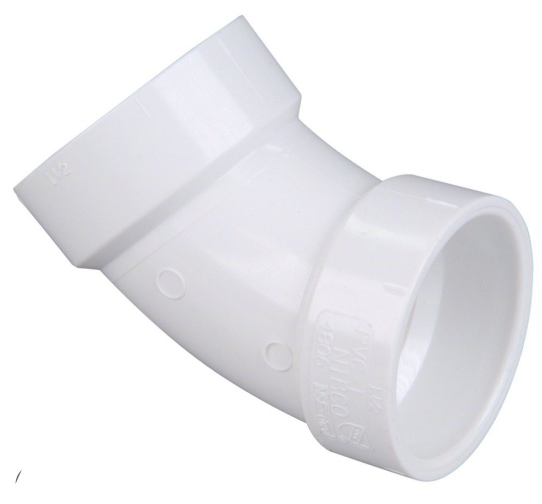 Pvc 45 Elbow 1.5&amp;amp;quot;