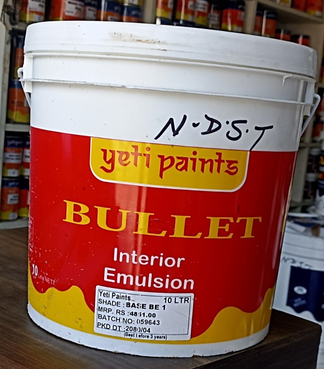 Bullet Int Eml Base BE-1(10litre)