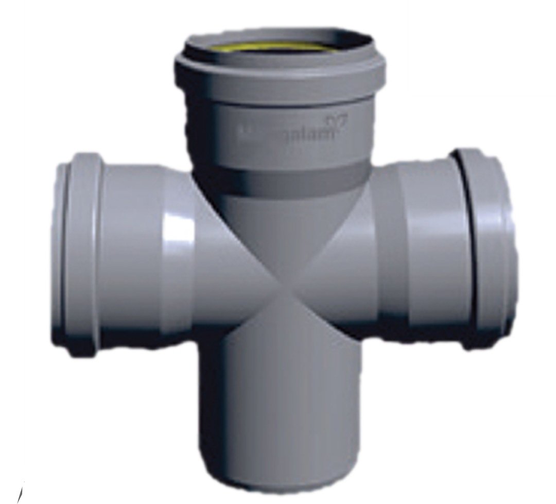 Pvc Double Tee 4&amp;amp;quot;