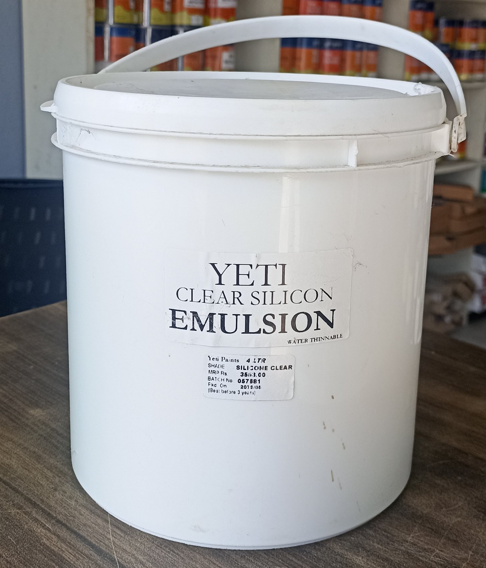 Silicon Clear (4litre)