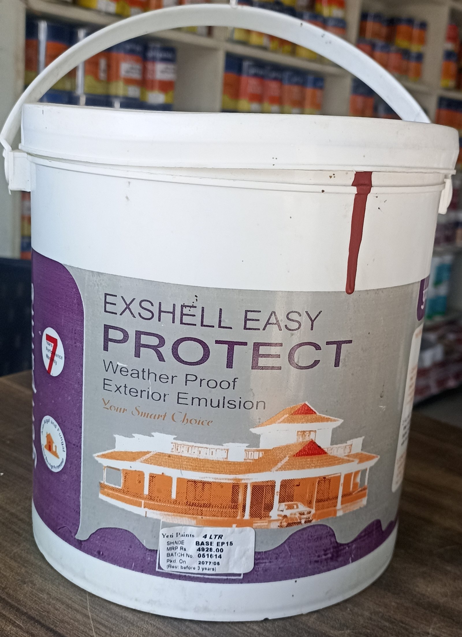 Exshell Easy Protect EP-15(4litre)