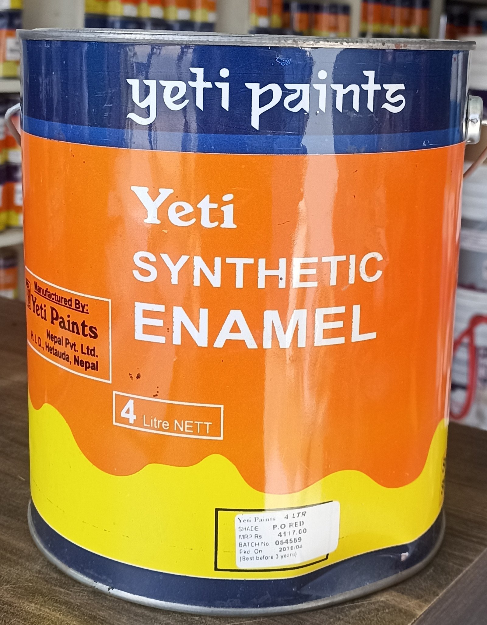 Yse Po Red(4litre)