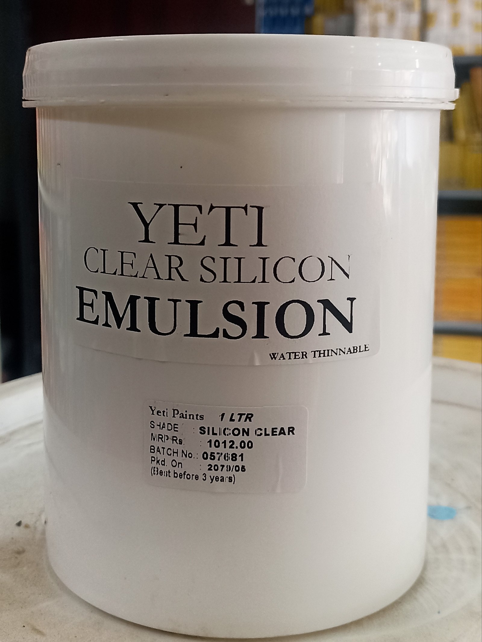 Silicon Clear (1litre)