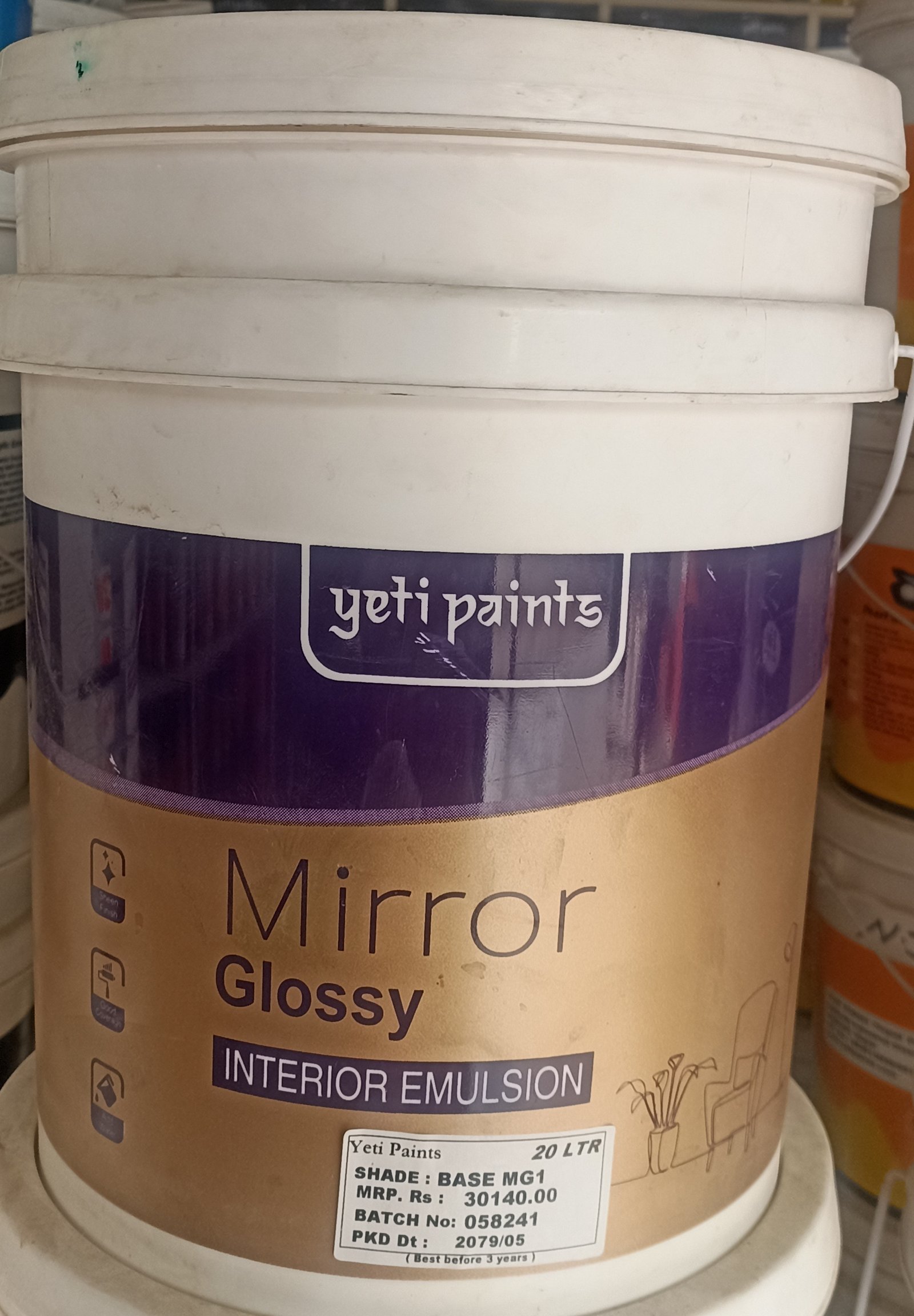 Mirror Glossy Int Eml MG-1(20litre)