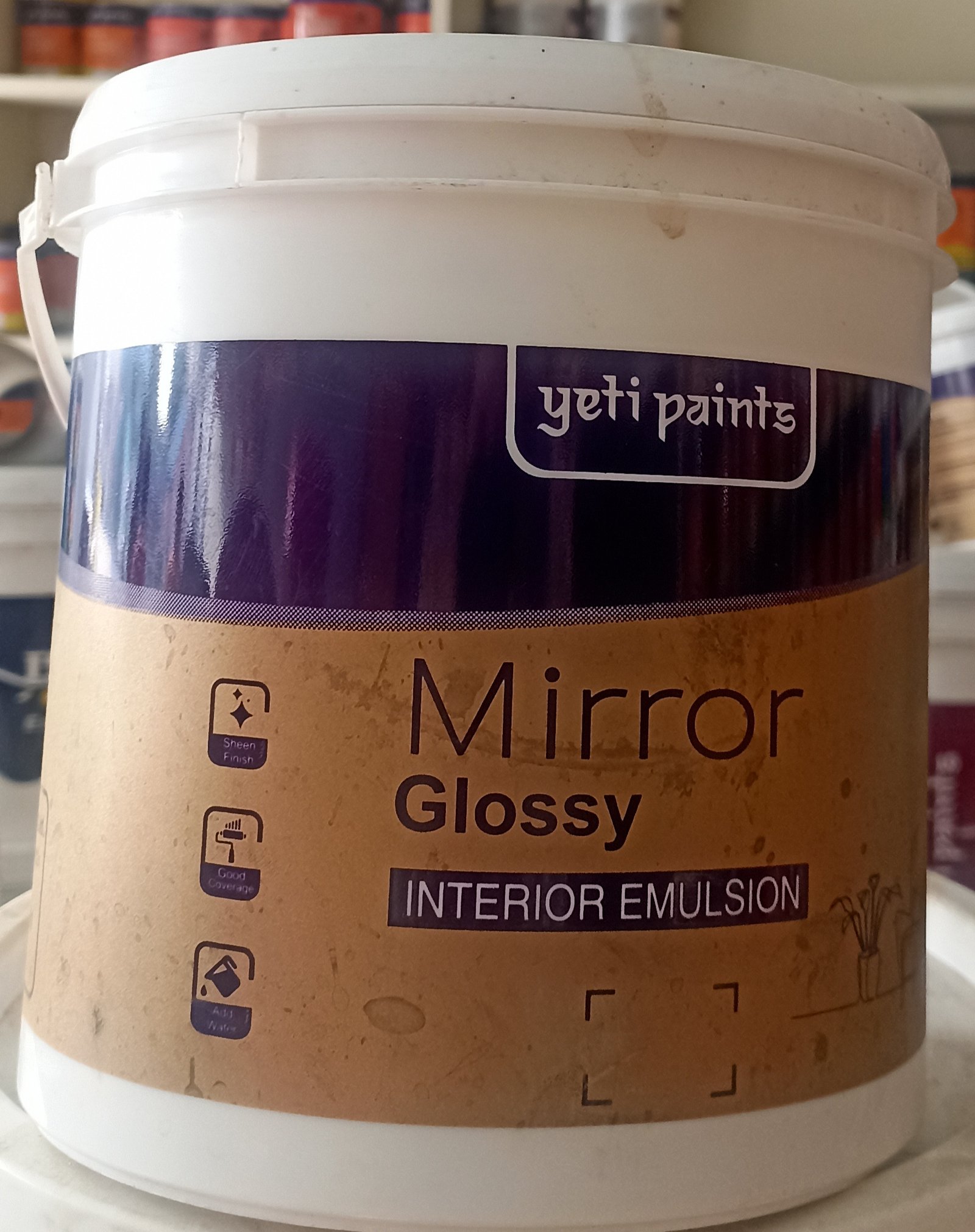 Mirror Glossy Int Eml MG-20(4litre)