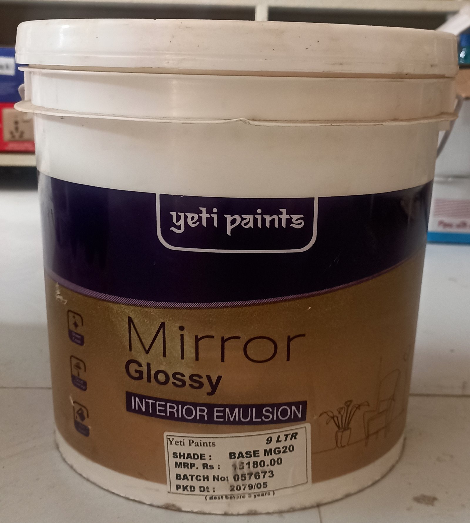 Mirror Glossy Int Eml MG-20(10litre)